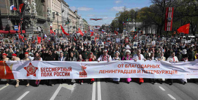 «Бессмертный полк» в Петербурге собрал больше миллиона человек